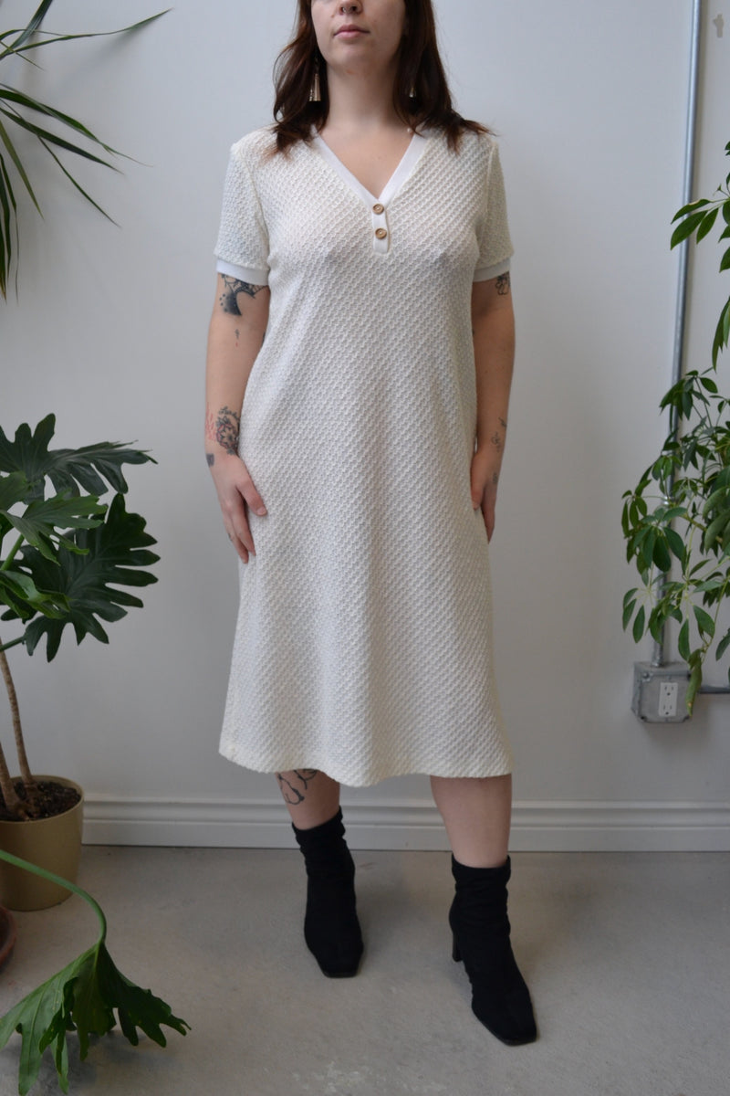 Kirsten Knitted Dress Cream main image 0
