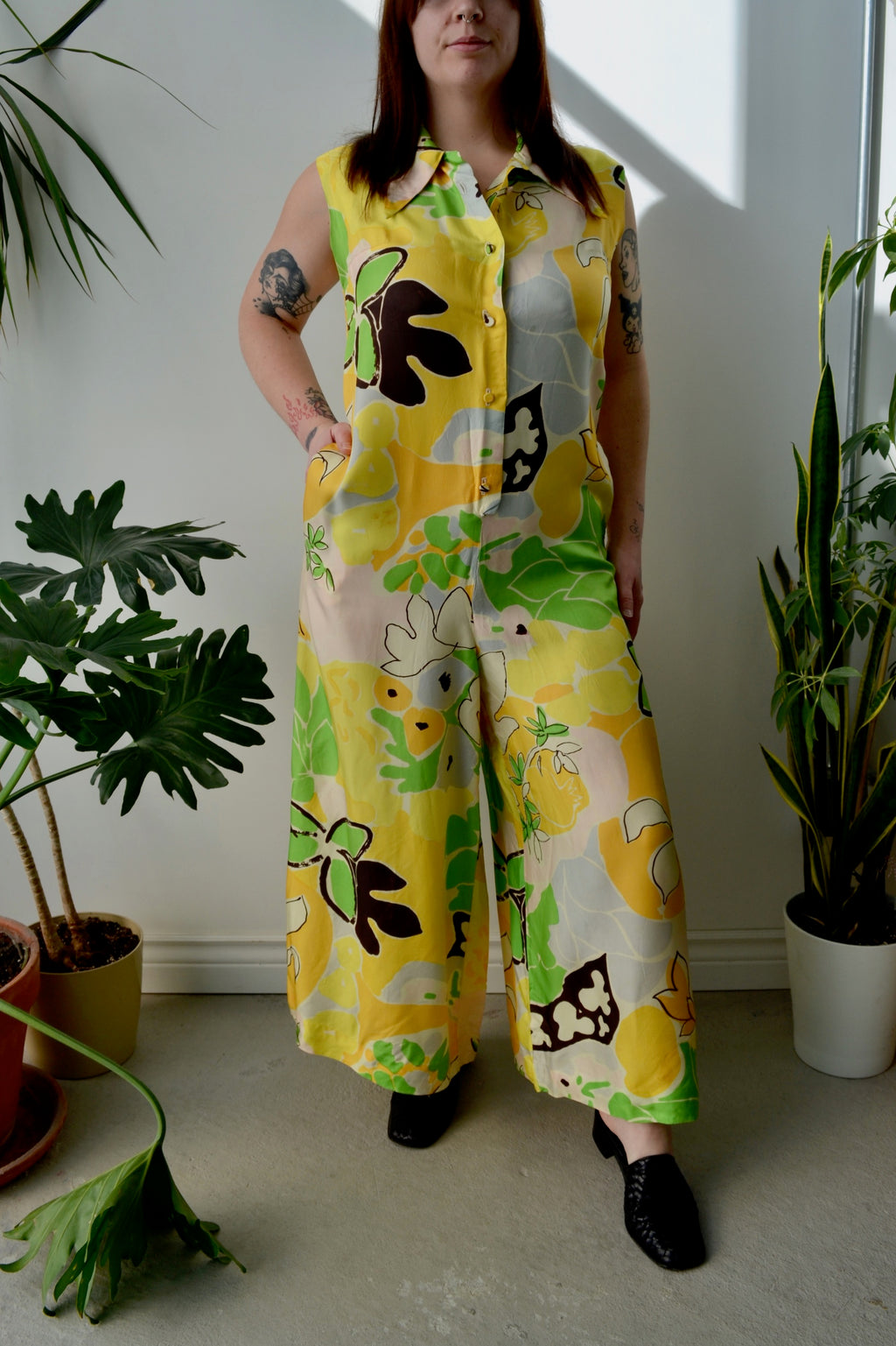 Keyloun Fifth Ave Floral Jumpsuit