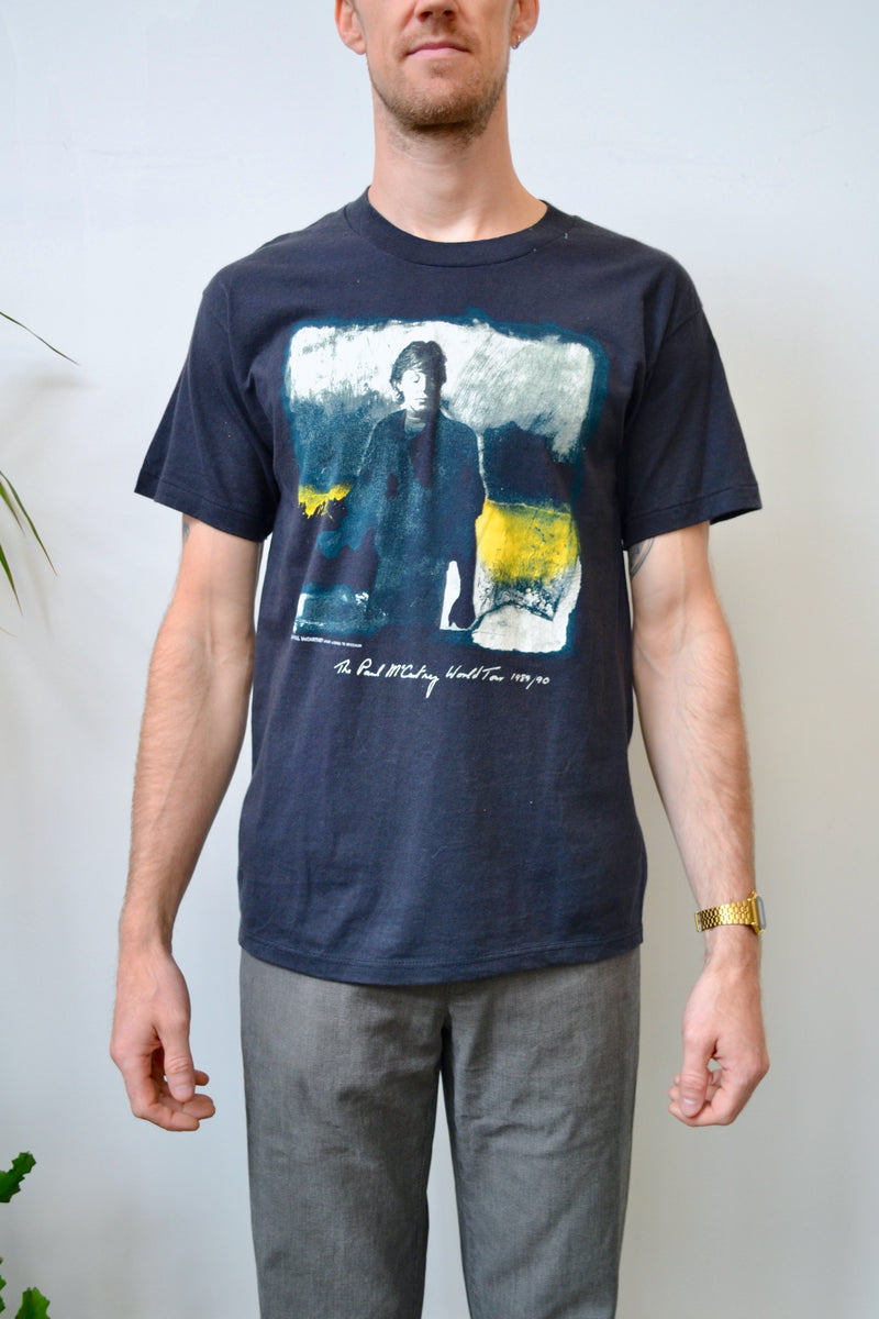 89/90 Paul McCartney World Tour Tee – Community Thrift and Vintage