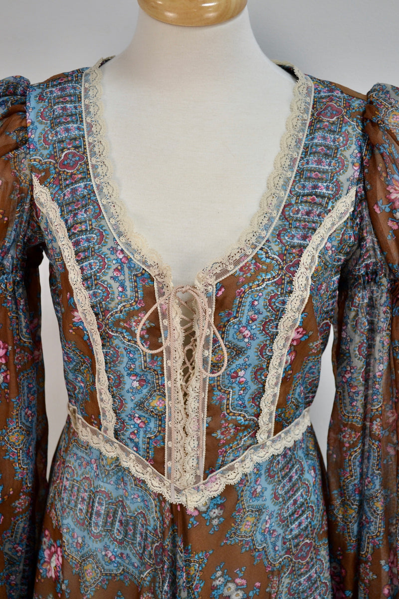 Gorgeous Black Label Gunne Sax Gown – Community Thrift and Vintage