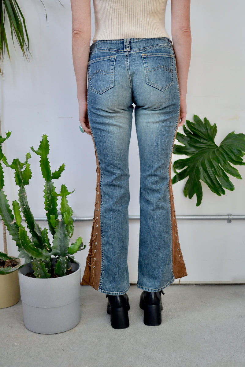 FLARES WITH LACE UP SIDE IF THESE TILES COULD TALK