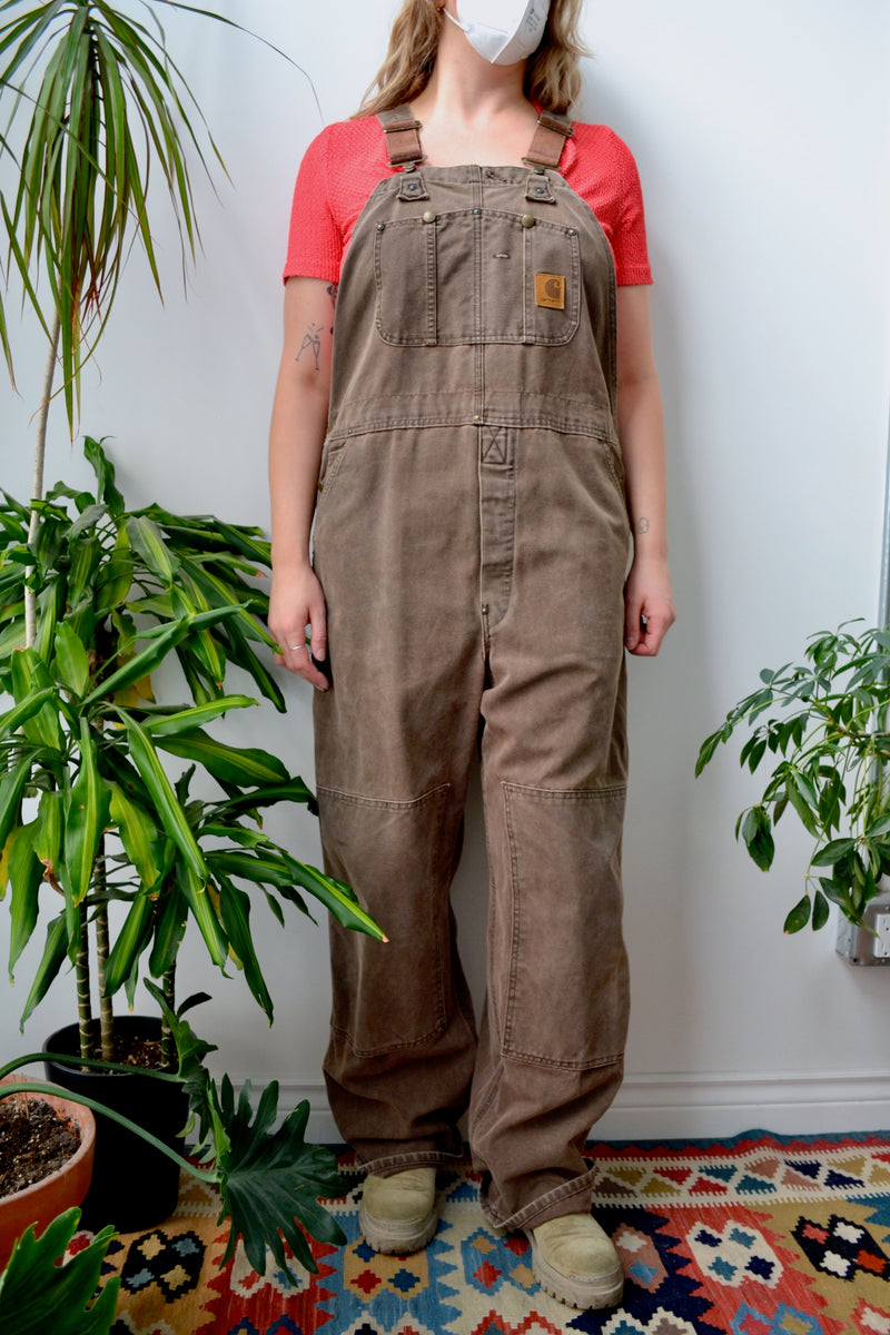 Brown Carhartt Overalls – Community Thrift and Vintage