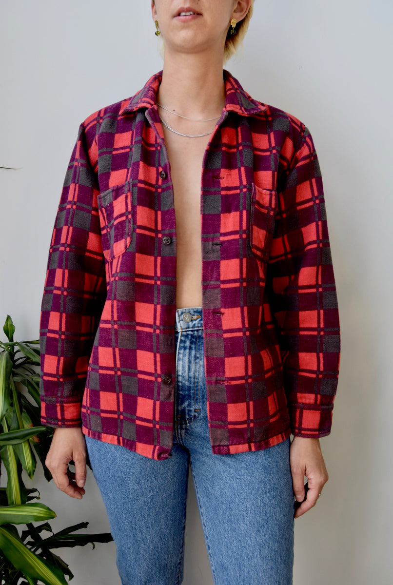 Champion store plaid jacket