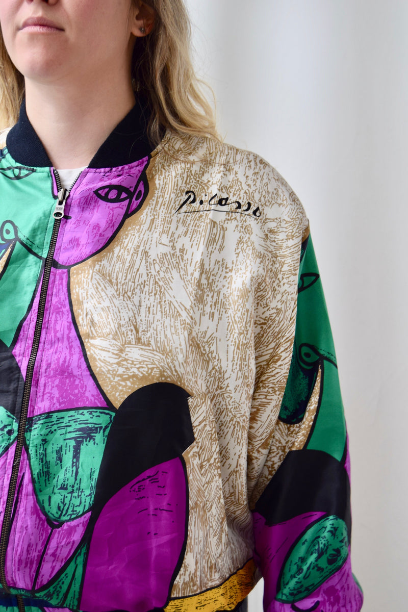 1980's Picasso Bomber Jacket