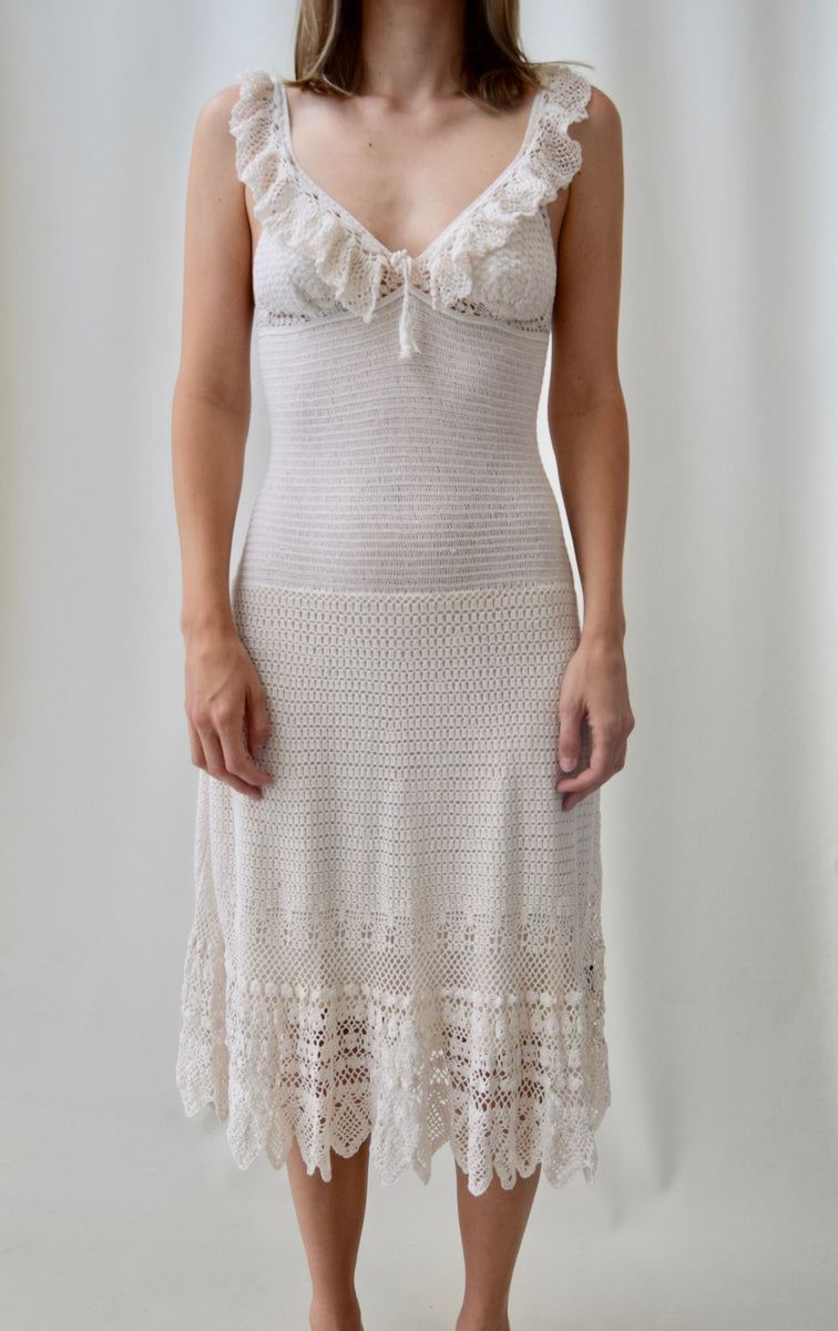 Ralph Lauren Crochet Dress – Community Thrift and Vintage