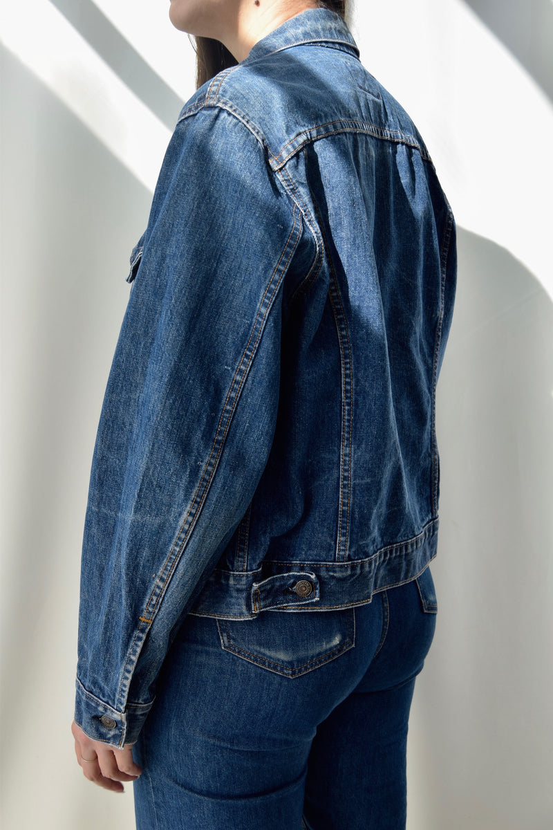 Vintage Levis Made in USA Denim Jacket Community Thrift and Vintage