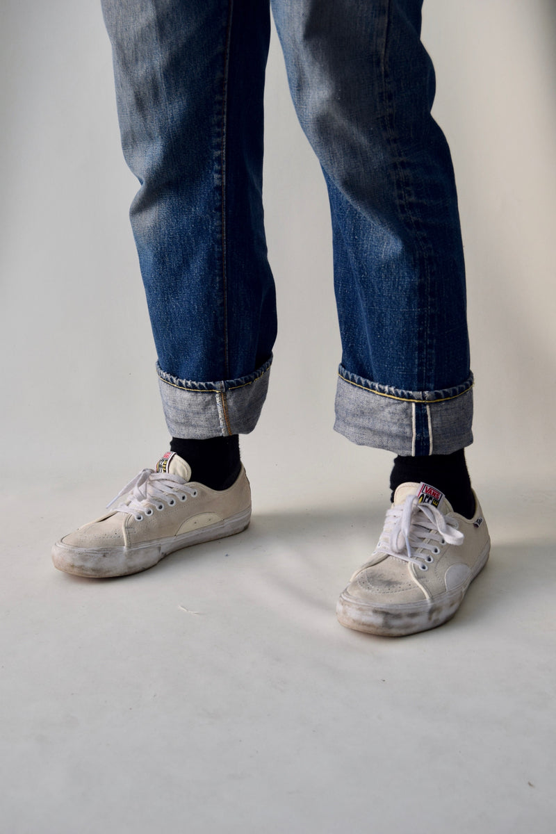 Jean Levi’s 501 Big E Vintage Années 60 - Redline Selvedge - Taille 38 - Réparé Au Siège