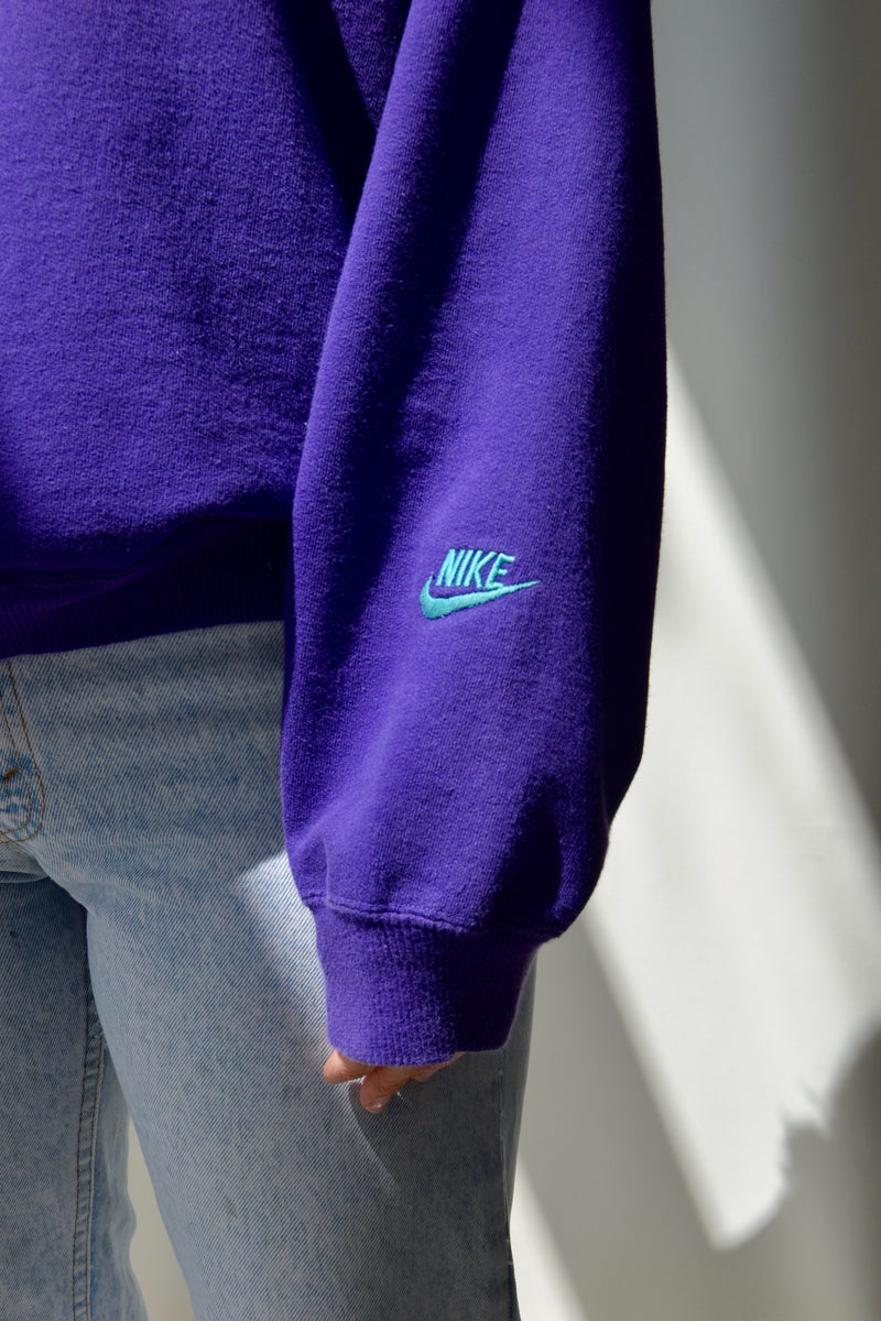 nike purple sweater