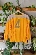 Vintage Harvest Gold Hockey Jersey
