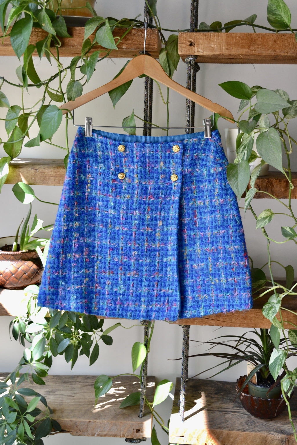 80s Loop Knit Mohair Mini