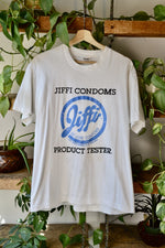 90s Jiffi Condoms Product Tester Tee