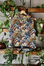 Baroque Floral Woven Vest