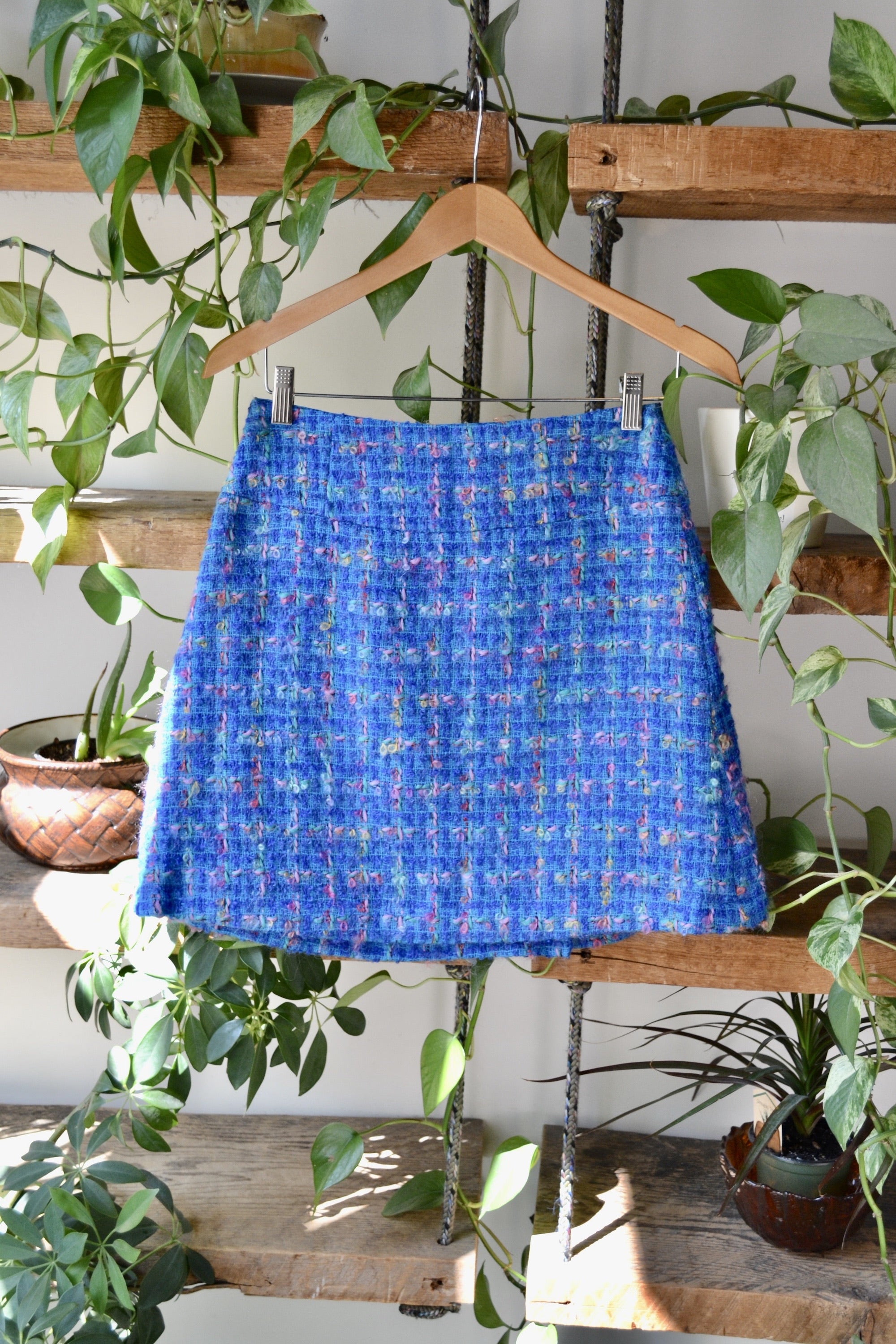 80s Loop Knit Mohair Mini