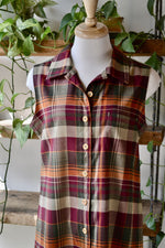 Autumnal Plaid Maxi
