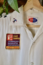Super Cool Sixties Bowling Champ Button Up Shirt
