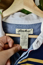 EB Striped Rugby Polo