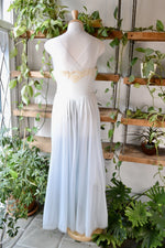 Vintage Vanity Fair Pale Blue Nylon Nightie