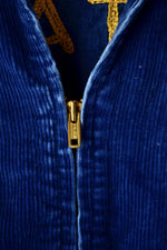 Seventies Cobalt FFA Cord Jacket