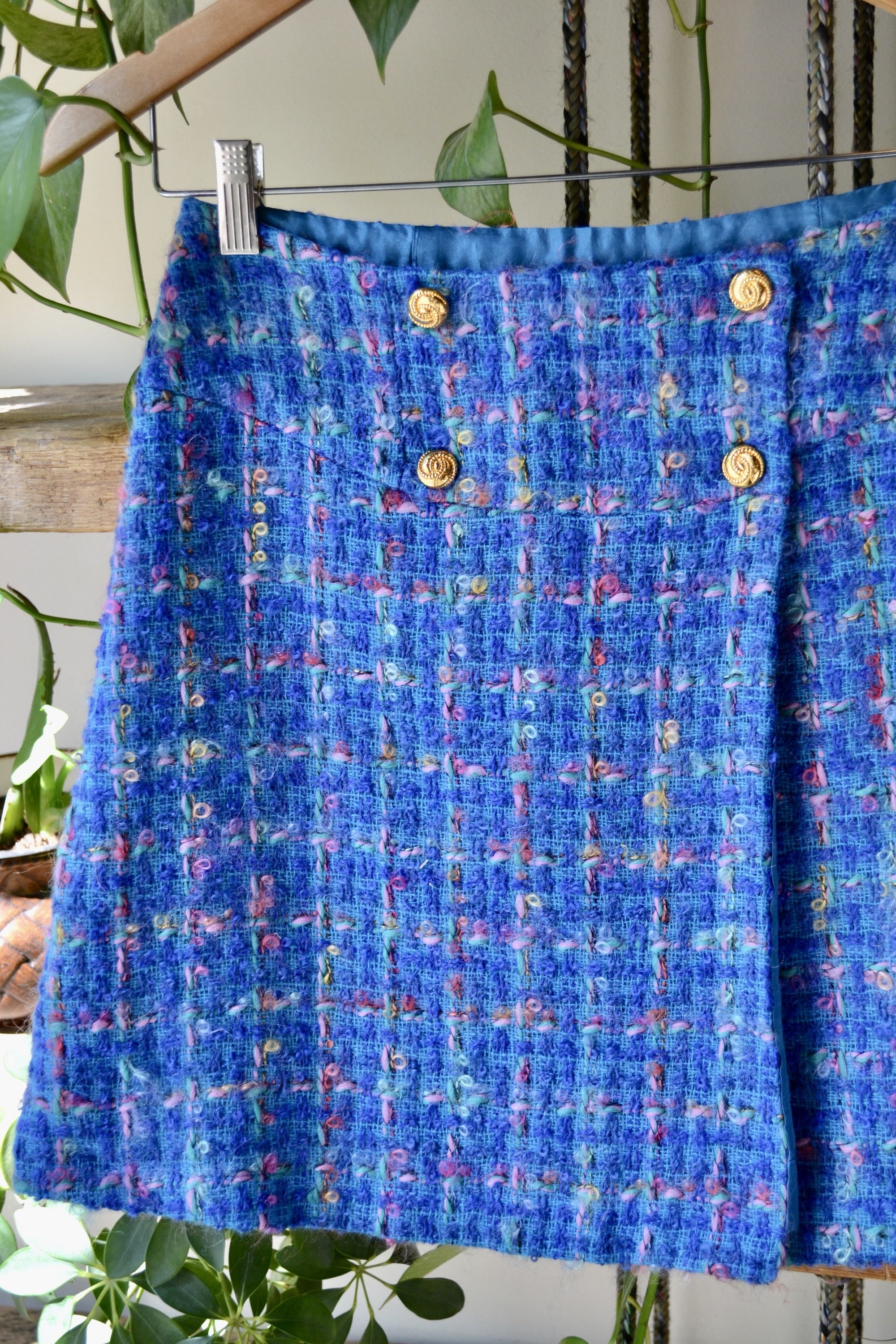 80s Loop Knit Mohair Mini