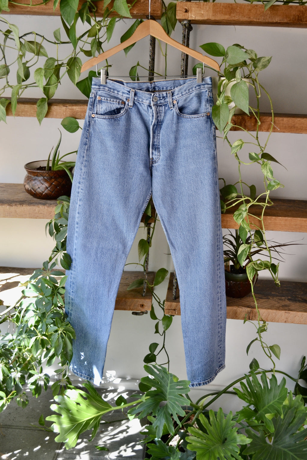 Classic Button Fly 501's