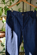 70s Lee Navy Blue Cords