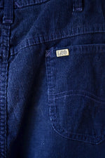 70s Lee Navy Blue Cords