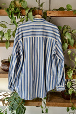 90s Levi Striped Denim Button Up