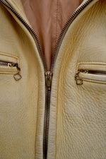 Buttermilk Deerskin Leather