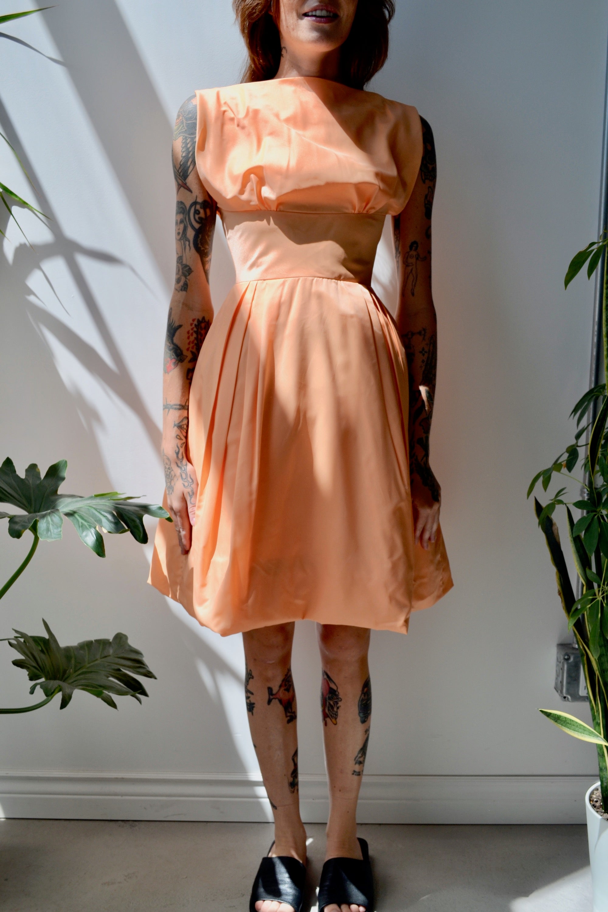 Just Peachy Party Dress