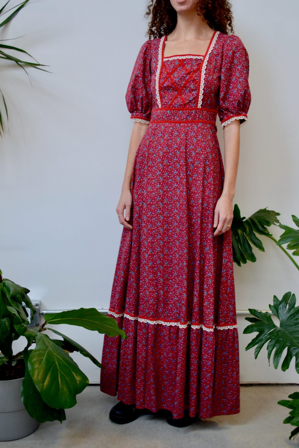 Candi Red Prairie Dress