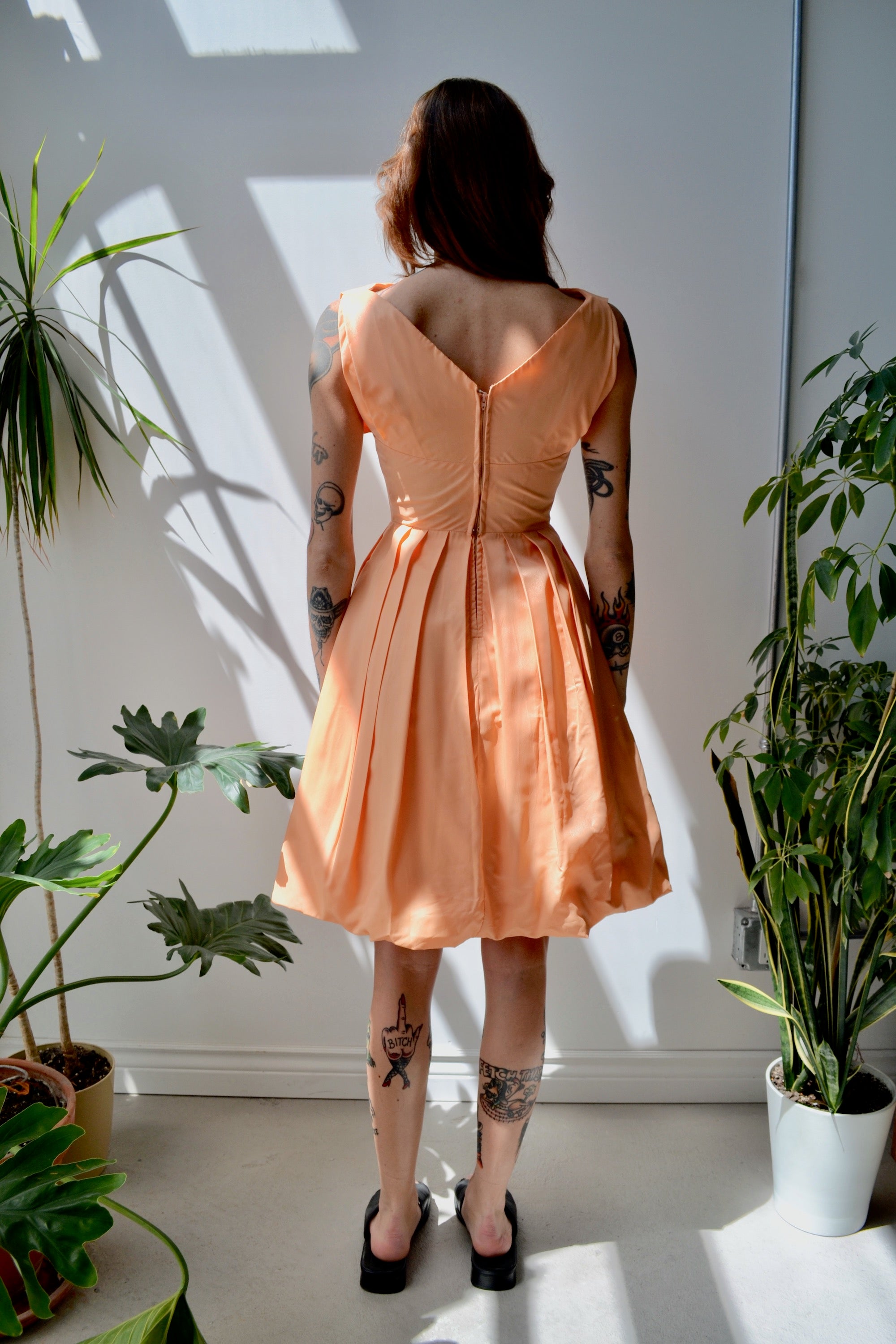 Just Peachy Party Dress