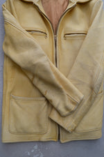 Buttermilk Deerskin Leather