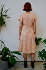 Fifties Blush Lace Dress