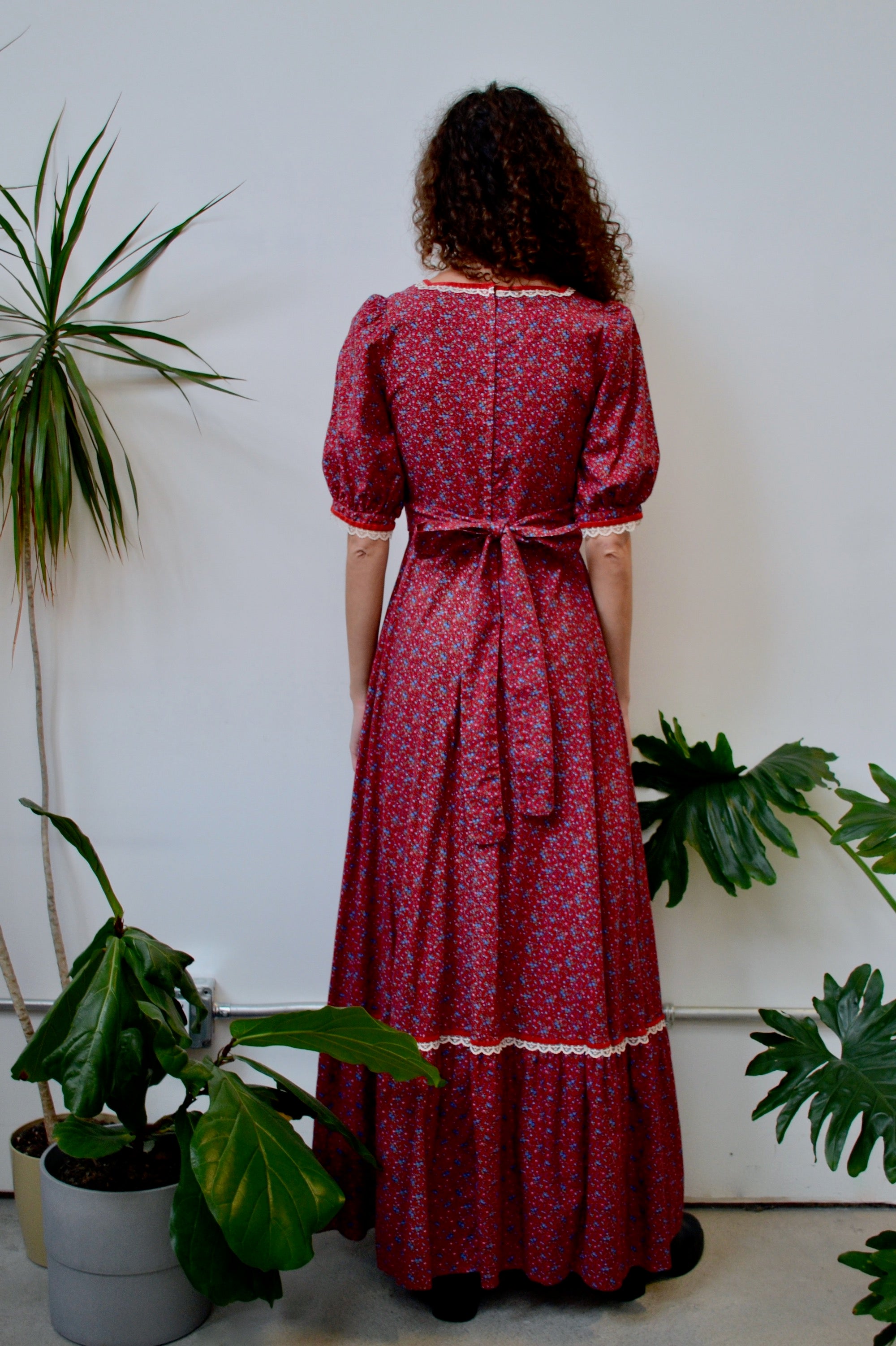 Candi Red Prairie Dress Community Thrift and Vintage Candi Red Prairie Dress Community Thrift and Vintage