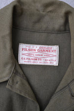 Army Green Filson Wool Jacket.