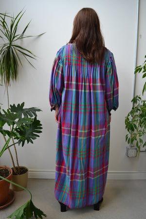 Indian Cotton Pintuck House Dress