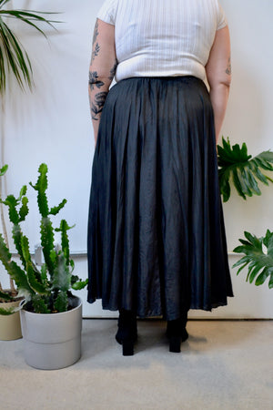 Perfection Silk Maxi Skirt