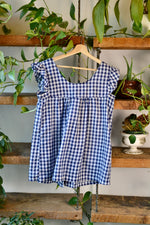 Gingham Ruffle Picnic Blouse