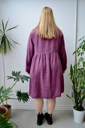 Linen Flax Babydoll Dress