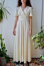 Cream Seventies Gown