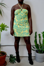 Y2K Juicy Floral Terry Dress