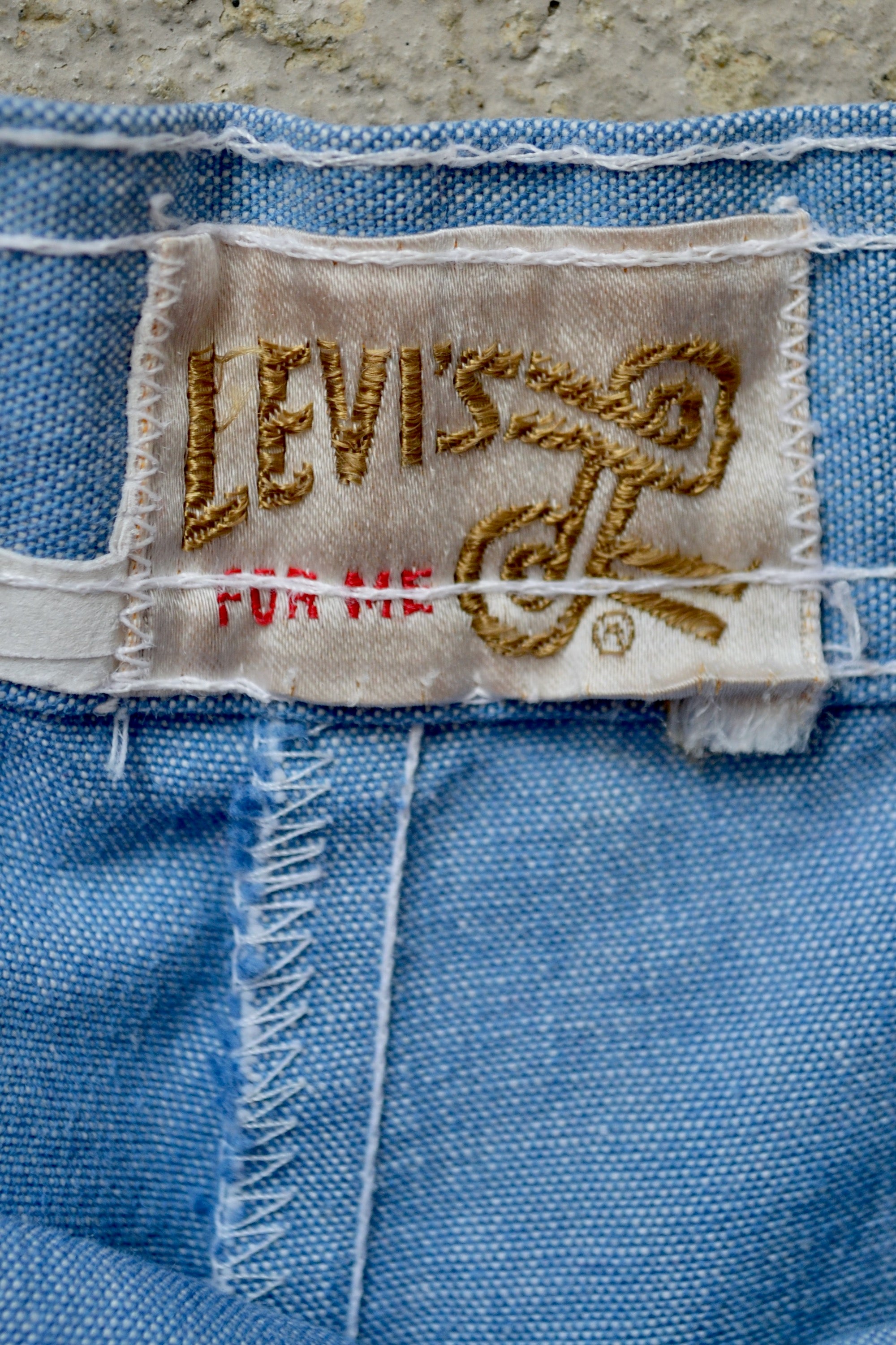 Levi's Chambray Sailor Pants