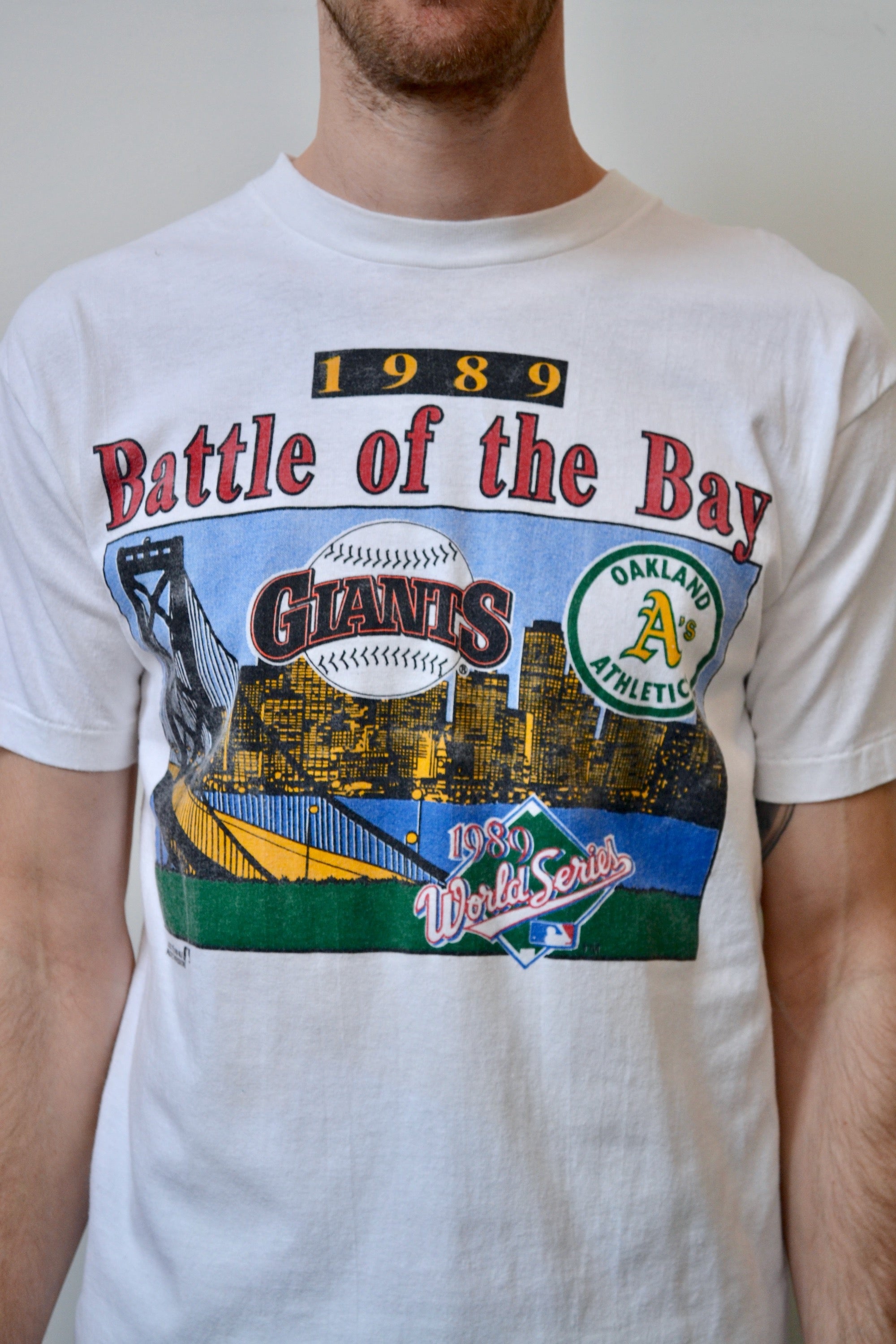 1989 Battle of the Bay World Series Tee