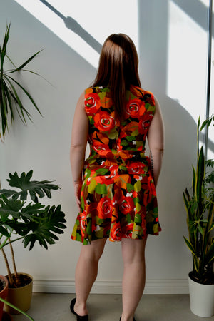 Rose Garden Drop Waist Dress