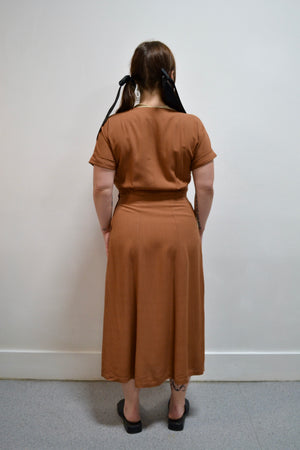 brown wiggle dress Wiggle dress