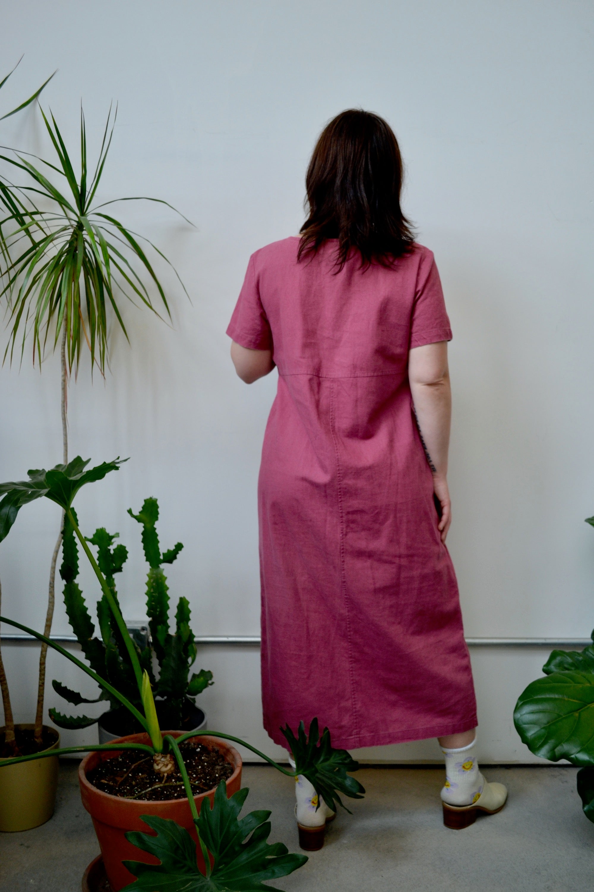 Cotton/Linen Market Dress