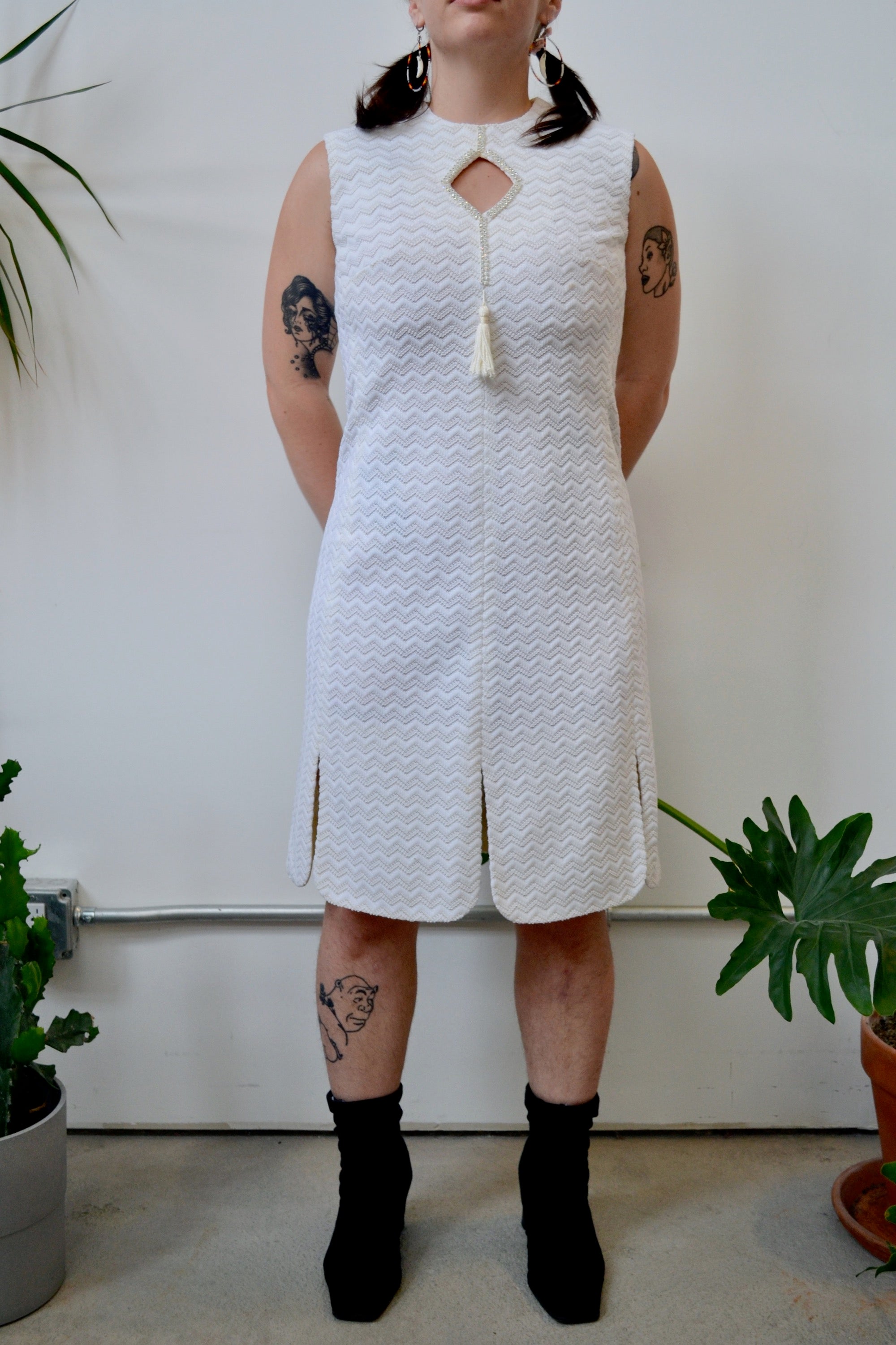 Zig Zag Shift Dress