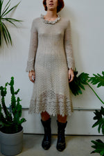 Grey Knit Dress