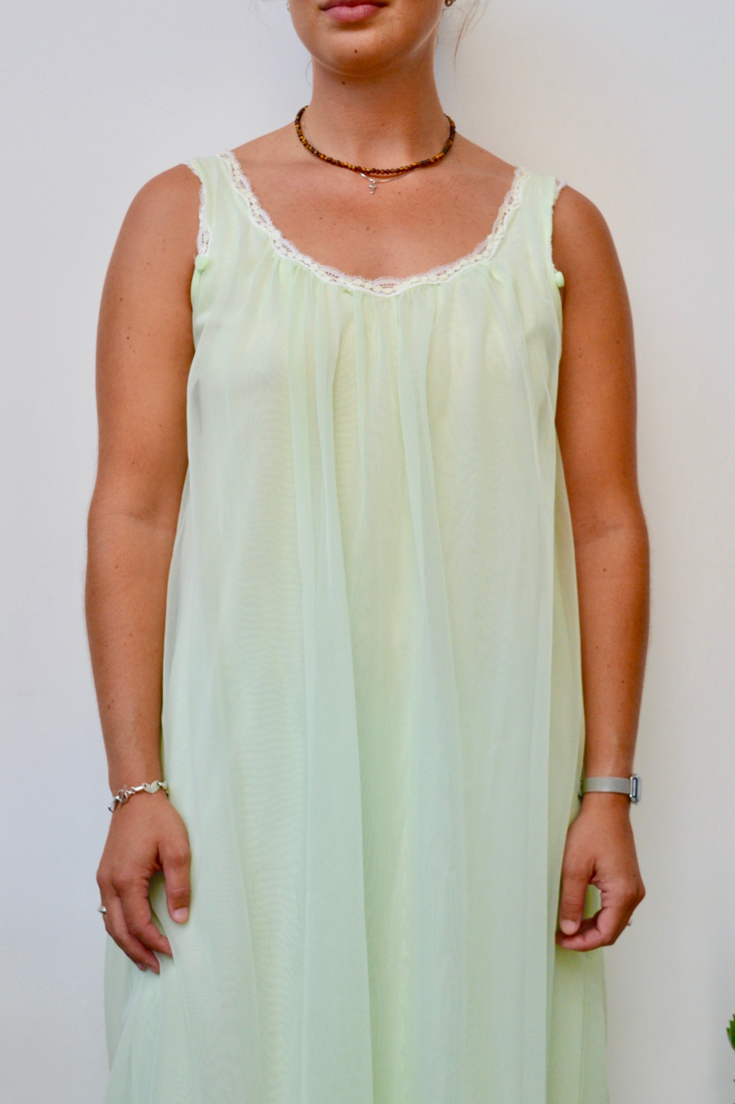 Sixties Key Lime Nightie