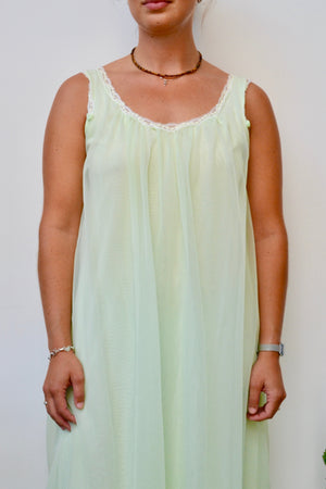 Sixties Key Lime Nightie